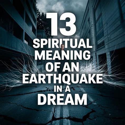 spiritual meaning of earthquake in dreams